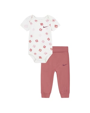 Girls Nike Aop Body Suit L in Adobe