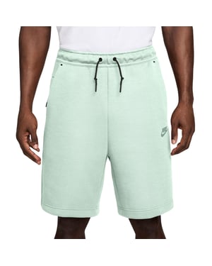 Nike Heren Tech Fleece Korte Broek (Licht Zilver)