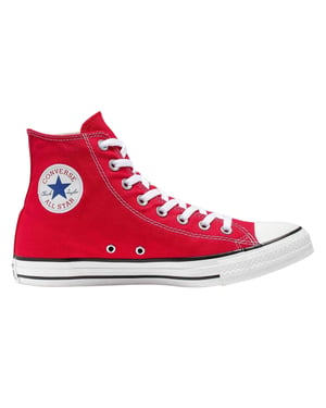 Converse Chuck Classic Hi hoge sneakers voor dames (Rood)