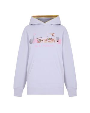 Diadora Dames/Dames Oog Polycotton Hoodie (Grind)