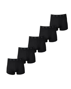 Giorgio Boxershorts van katoenmix voor heren (set van 5) (Zwart)
