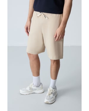 Heren Katoenmix Sweatershorts