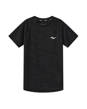 Everlast Flex-T-shirt met logo voor kinderen (Zwart)