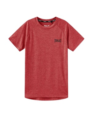Everlast Flex-T-shirt met logo voor kinderen (Rode mergel)