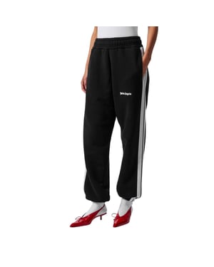 Palm Angels Dames/Dames Logo Joggingbroek (Zwart)