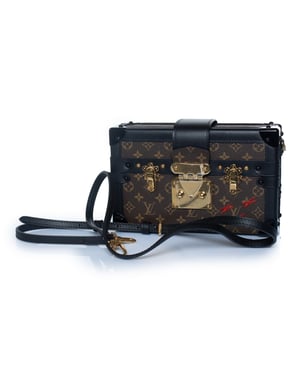 Louis Vuitton, Petit Malle in monogram canvas