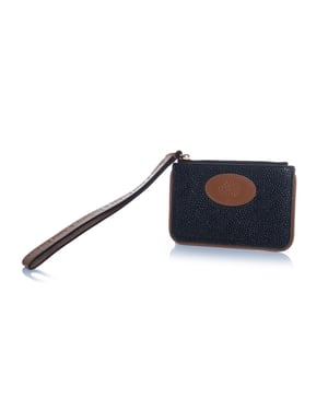 Mulberry x Acne Studios, svartbrunt handledsfodral
