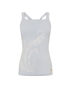 Women's Puma Printed Top (Vest) Womens in White