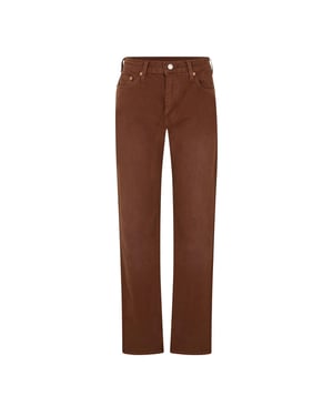Levis Slim-fit-jeans i bomullsblandning för kvinnor/damer, modell 511 (Lera röd)