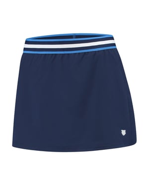 K-Swiss Dames Kleurblok Tennis Skort (Marineblauw)