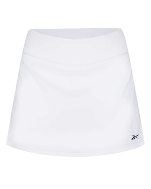 Reebok Dam Logo Tennis Skort (Vit)