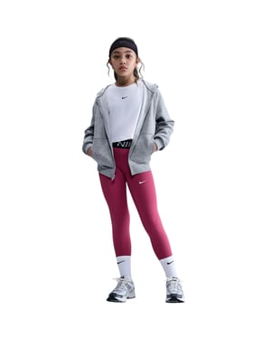 Nike Pro-legging voor meisjes (Bietenrood)