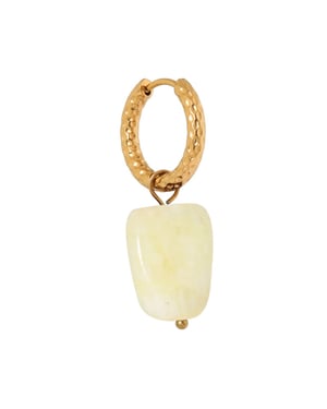 Label Kiki Butter yellow hoop