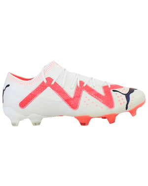 Puma Future Ultimate Low FG/AG Mens White Football Boots