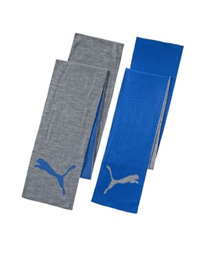 Puma Big Cat Womens Blue/Grey Scarf