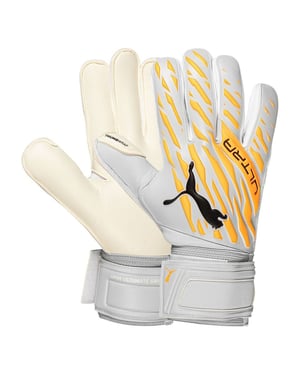 Puma Ultra Grip 1 RC Mens Grey/Orange Goalkeeper Gloves