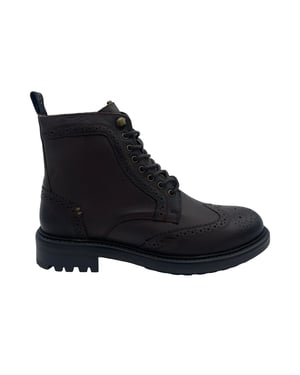 Osprey London The Professor Leather Men's Chocolate Boots