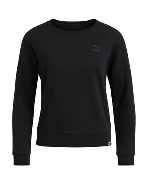 Puma Archive Logo Womens Black Top