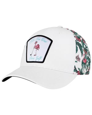 Puma x Palm Tree Crew Flamingo White Golf Cap