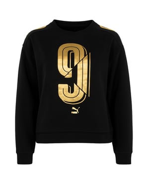 Puma Evo Number 9 Womens Black Sweater