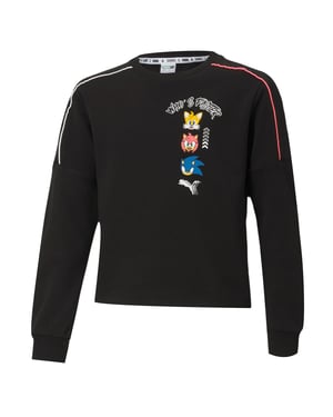 Puma x Sega Kids Black Sweater
