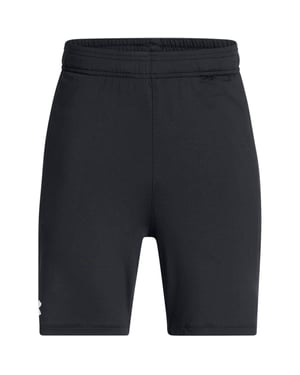 Under Armour Jacquard-short met ventilatieopeningen voor kinderen (Zwart/Wit)