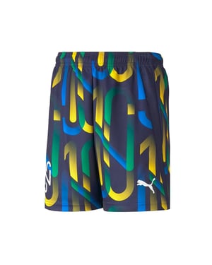 Puma x Neymar Printed Kids Multicolour Shorts