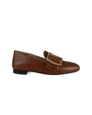 Bally Bally Boucle-pantoffels Bruin