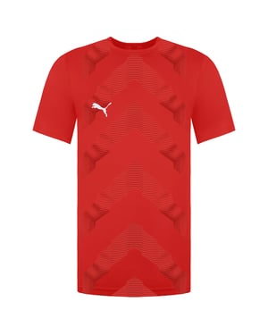 Puma Team Glory Mens Red Football Top
