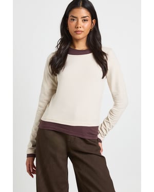 Double Layer Long Sleeve Top