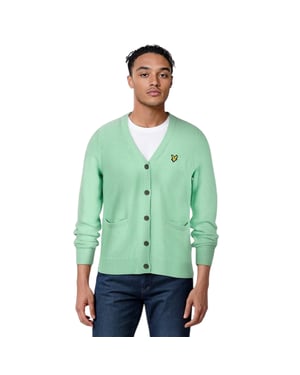 Lyle & Scott Herrkofta i normal passform med broderad logotyp (Blekt kungsfisk)