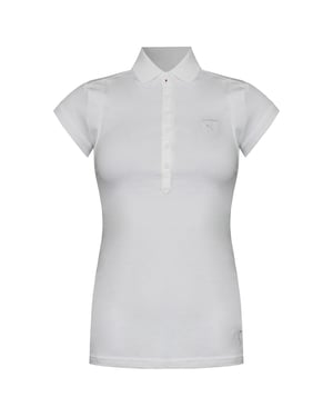 Puma x Scuderia Ferrari Womens White Polo Shirt