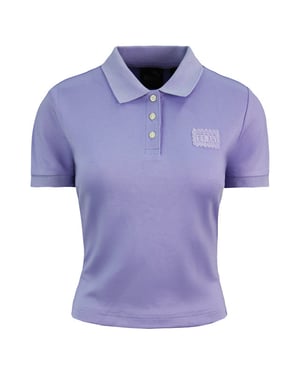 Puma x Rihanna Fenty Womens Lavender Baby Polo Shirt