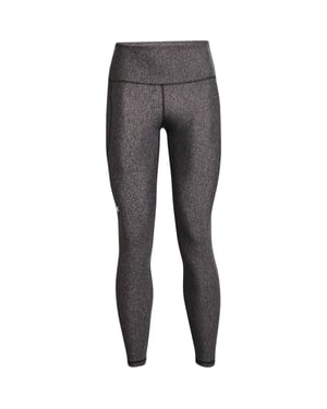 Under Armour HeatGear-tights för damer/kvinnor – högpresterande (Ljus kolgrå melerad)