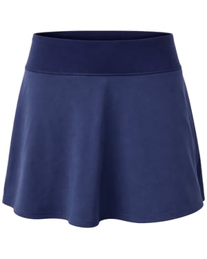 Puma Pwrshape Solid Womens Navy Golf Skirt