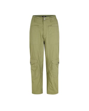 Vans Damesbroek met patroon, recht model, in combatstijl (Loden/Groen)