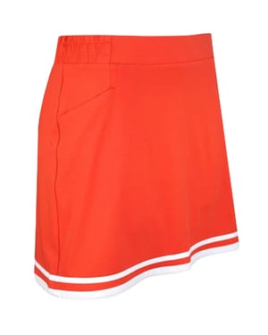 Original Penguin Dames-skort met geborduurd logo uit de Essential-collectie (Fiesta)