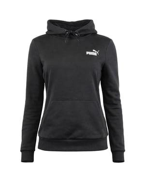 Puma Ess+ Embroidery Womens Black Hoodie