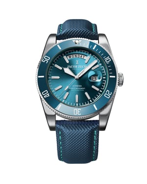 Jacob Zech Horloge Athena Blauw