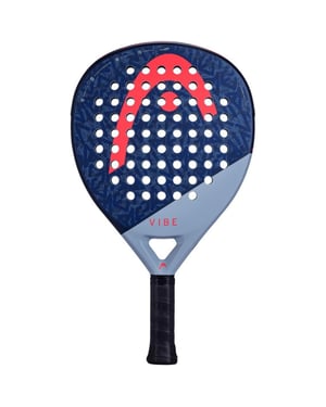 Head Vibe Blrd 2025 Padel Racket (Blauw/grijs/rood)