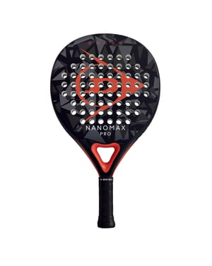 Dunlop Nanomax Pro Padel Racket (Red/Black)