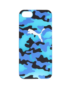 Puma Bytes Blue Camo iPhone 5 Hard Phone Case