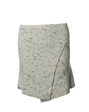 Isabel Marant Etoile, knitted skirt in beige