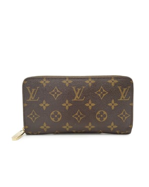 Louis Vuitton Stoffen Zippy Portemonnee
