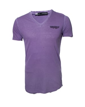 Dsquared2, V-hals t-shirt met logo