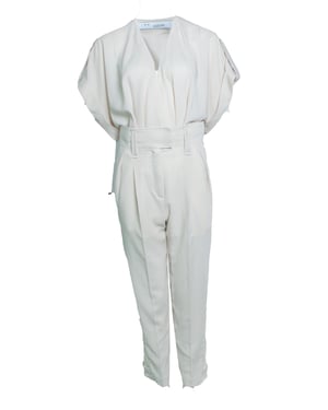 IRO, beige Caspian jumpsuit