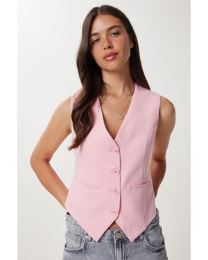 Crop Knop Vest