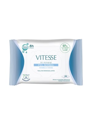 Tri-mineral Normal Skin Sminkborttagningsservetter 25 Enheter