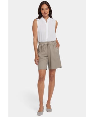 Luchtige Bermuda Shorts van Stretch Linnen