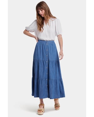 Gelaagde Maxi Rok